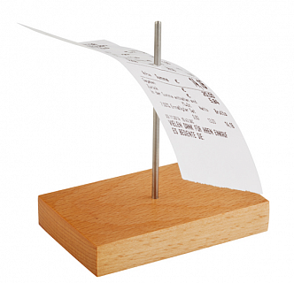 Игла для чеков h=10,5 см. на дерев подставке APS /1/-1