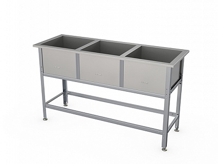 Ванна моечная ВСМ-С-3.600-02-Н (ВСМ-3/600Н)-1