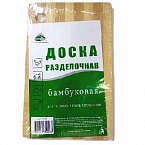 Доска разделочная 16*26 см, бамбук