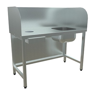 Стол для чистки рыбы Кобор СЧР-120/70-1