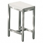 Колода разрубочная 500х500х850мм, столешница полипропилен