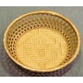 Корзина для хлеба круглая 23х6 корич.