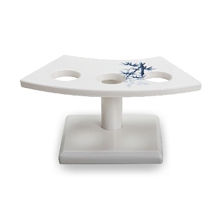 Подставка под темаки 16*7,5*9,5см "Голубой бамбук"-1