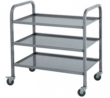 Тележка сервировочная ТС-Л-3-800.500.850-02 (ТС-3)-1