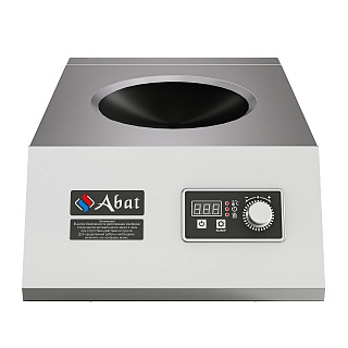 Плита индукционная одноконфорочная, настольная КИП-1Н-3,5ВОК (71000020001)-1