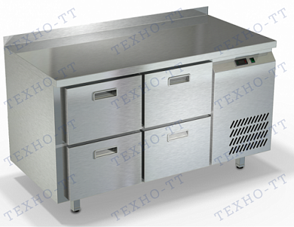 Стол холодильный пристенный СПБ/О-223/04-1307 фото 1 Стол холодильный пристенный СПБ/О-223/04-1307-1