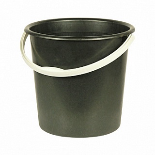 Ведро 10,0 л 2сорт черный 2/10-1