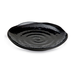 Тарелка круглая d=18,9см*в.3см "Черный"-1