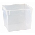 Контейнер для продуктов прямоуг. 34 л 40*33,5*31,5см п/п Кристалл Рс /5/