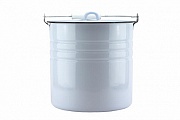 Ведро 12,0 л серо-голубой 1/2