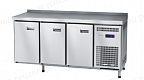Стол холодильный СХС-60-02 неохлаждаемая столешница с бортом (дверь, дверь, дверь) (24020011110)