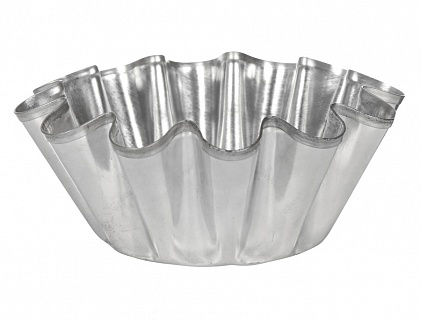 Форма для кекса пищевая жесть d90*39мм  [ФКк-2]-1