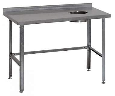 Стол специализированный для сбора остатков пищи СРО-С-1П-1200.600-02 (СРО-3/1200 правый)-1