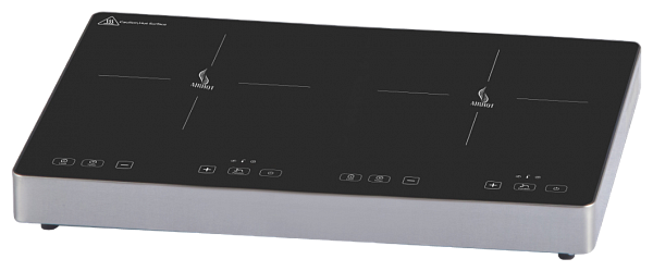 Плита индукционная AIRHOT IP3500 D двухконфорочная-1
