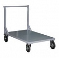 Тележка грузовая платформенная нерж. сталь ТГП 800*600*980/1000 колеса платф. 125мм