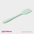 Лопатка Доляна «Винфор», 20,5×3,8 см, цвет мятный															