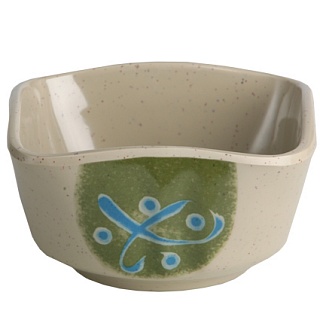 Миска квадратная 8,7см * в.5 см, 150 мл. "Удача"-1