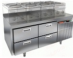 Стол морозильный HICOLD GN 22/TN LT