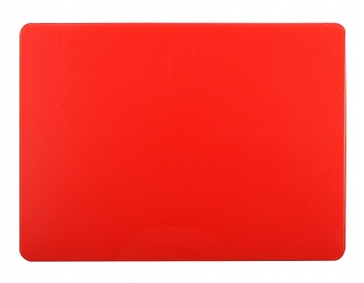 Доска разделочная 400х300х12 мм красный полипропилен-1