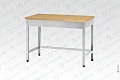 Стол кондитерский СПРп - 1500*800*860 "Profi Inox", бук/40 (полка-обвязка)