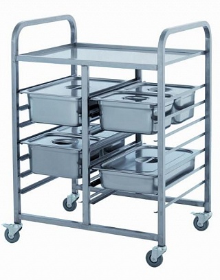 Тележка для гастроемкостей ТГ-Л-2.14-1.1-02 (ТГ-1)-3