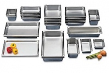 Гастроемкость 1/3  h=150 (1/3*6,0) нерж. MGSteel