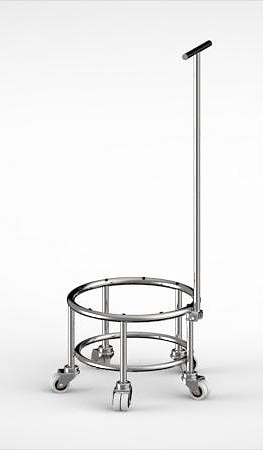 Тележка ТМП-60 подкатная для дежи миксера планетарного МПЛ-60 (41000020414)-1