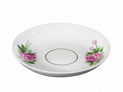 Блюдце 150мм "Пион"-1