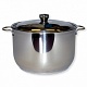 Кастрюля 8,0 л Классика-Прима, пр/ручки, мет/крышка 1/4