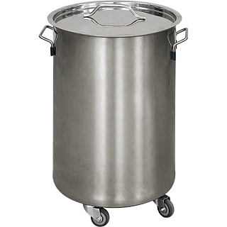 Тележка-бак для отходов ТБО-50 (365х365х605, нерж. объем 50 л.)-1