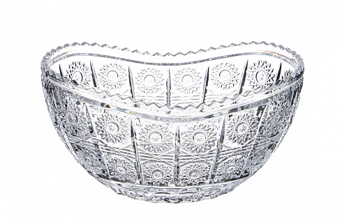 Фруктовница Lefard Muza Crystal 27,5*16,5 см. высота 13,5 см-1