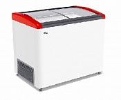 Ларь морозильный GELLAR FG375E красный