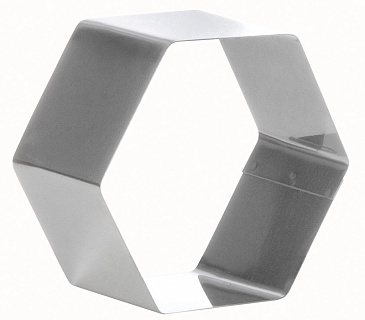 Форма для выпечки/выкладки «Шестигранник» 50 мм-1