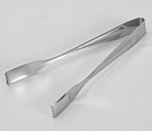 Щипцы для льда, h=18 см, толщина 1 мм, цвет серебряный