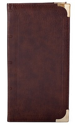 Папка для официанта коричн.-1