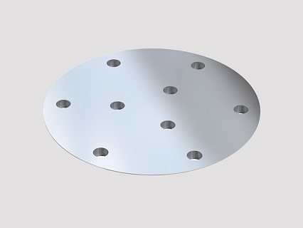 Фальш-дно нерж. для сковороды 600мм-1