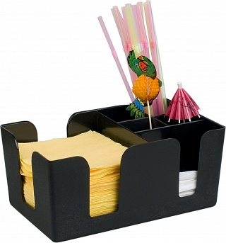 Диспенсер (салфетница с секциями) для бара -1