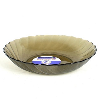 Тарелка суп. ОКЕАН дымч. 20,5см. (6/36)-1