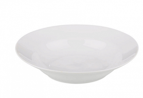 Тарелка суповая белая, 600 мл , Д200 мм , арт. ДФ-ТС20-1