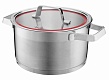 Кастрюля с крышкой RED LINE 24х13.5см 5.7л