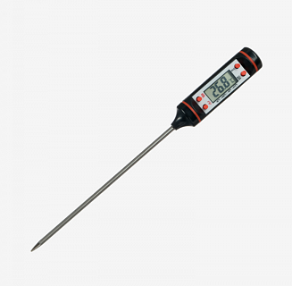 Термощуп кухонный Luazon LTR-05, max 300 °C, от LR44, чёрный-1