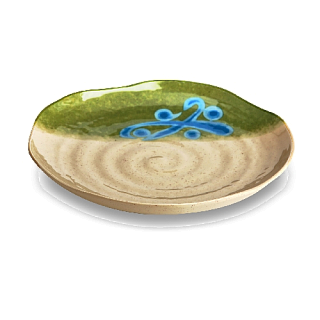Тарелка круглая d26,5см.* в.3см "Удача"-1