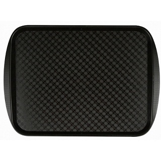 Поднос столовый из полистирола 450х350 мм коричневый [422106614]-1