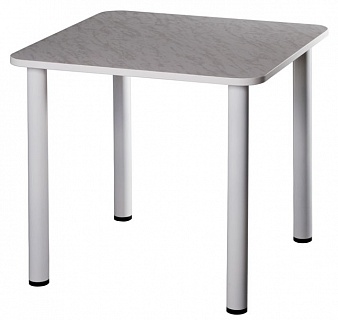 Стол обеденный со столешницей 600*900мм на каркасе, черный гранат-1