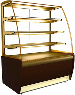 Витрина кондитерская ВХСв-0,9д Carboma Люкс -1