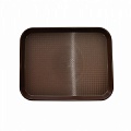 Поднос 34,5*26,5 см темно-коричневый (167) MG /10/