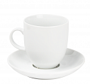 Чайная пара (чашка 200 мл + блюдце 13см), бельё 6/48																				