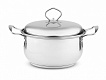 Кастрюля нерж Серебрянка ТРС груш. 5,0 л, мет/кр 1/12