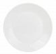 Тарелка плоская, фарфор, d=18см, h=2см, круглая, белье 8/80