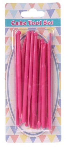 Инструменты для моделирования и придания формы набор 14 шт 12 см пластик-1